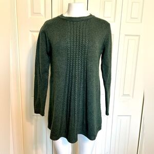 Soft Surroundings womens Sydney Wool Blend Tunic Sweater Size M